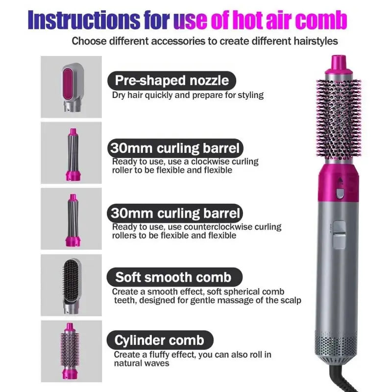 One Step 5 in 1 Hot Air Styler