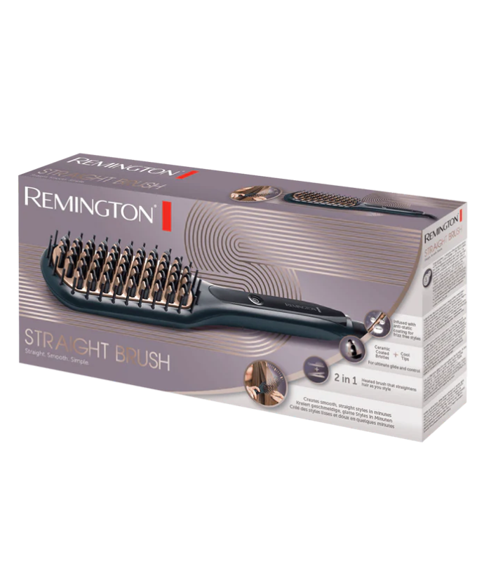 REMINGTON CB7400 HAIR STRAIGHT BRUSH - Beauties Junction