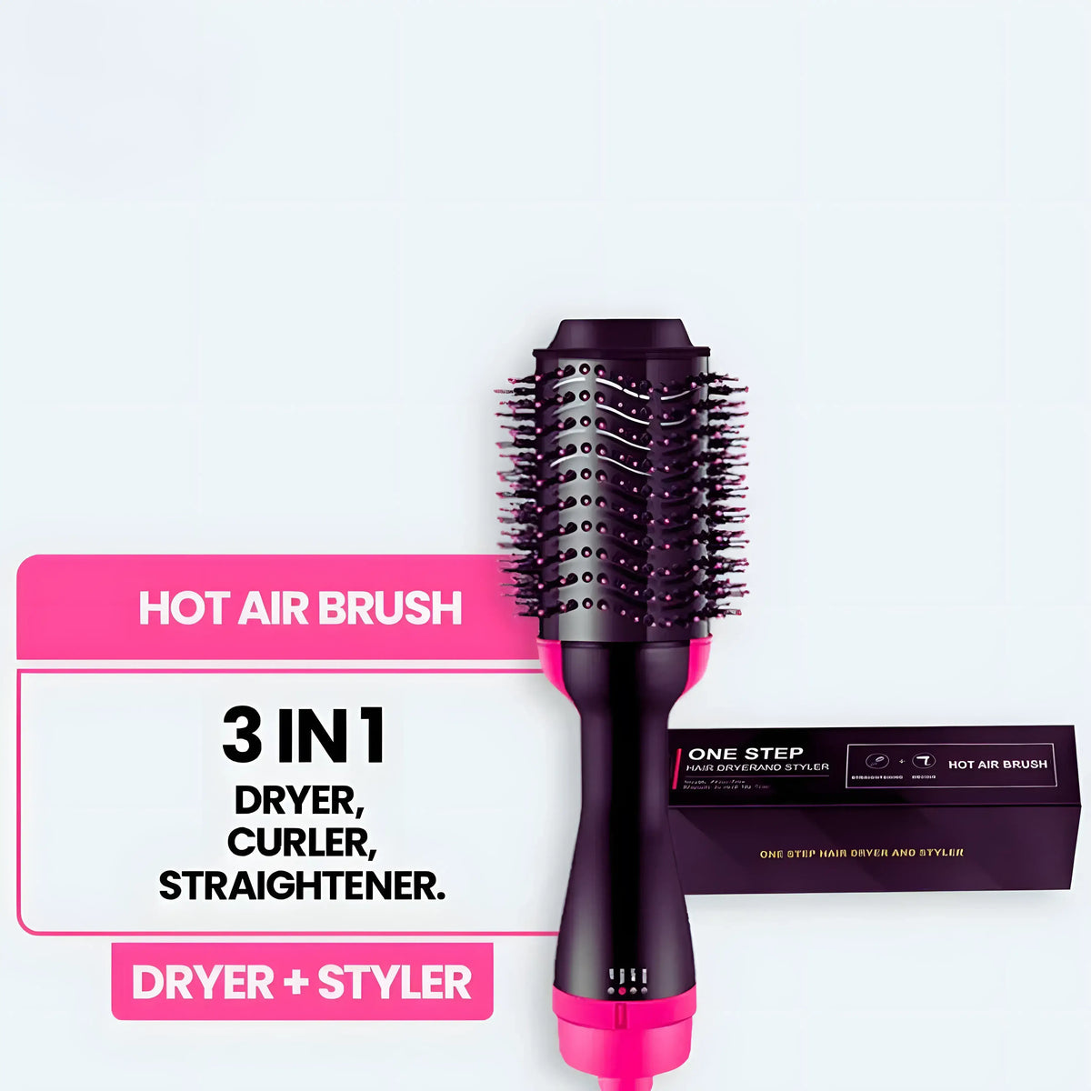 One Step Hot Air Brush (Dryer + Styler)