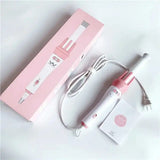 Automatic Pink Hair Curler Spin 360° Rotating Hair Styling Roller