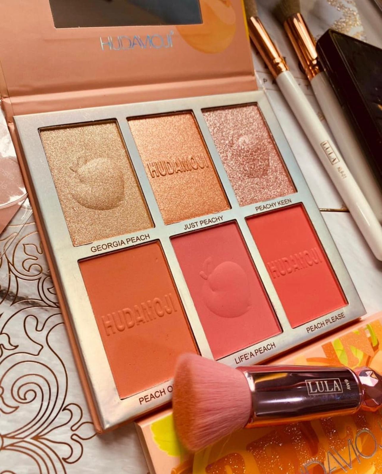 Hudamoji Bellini Blush + Highlighter