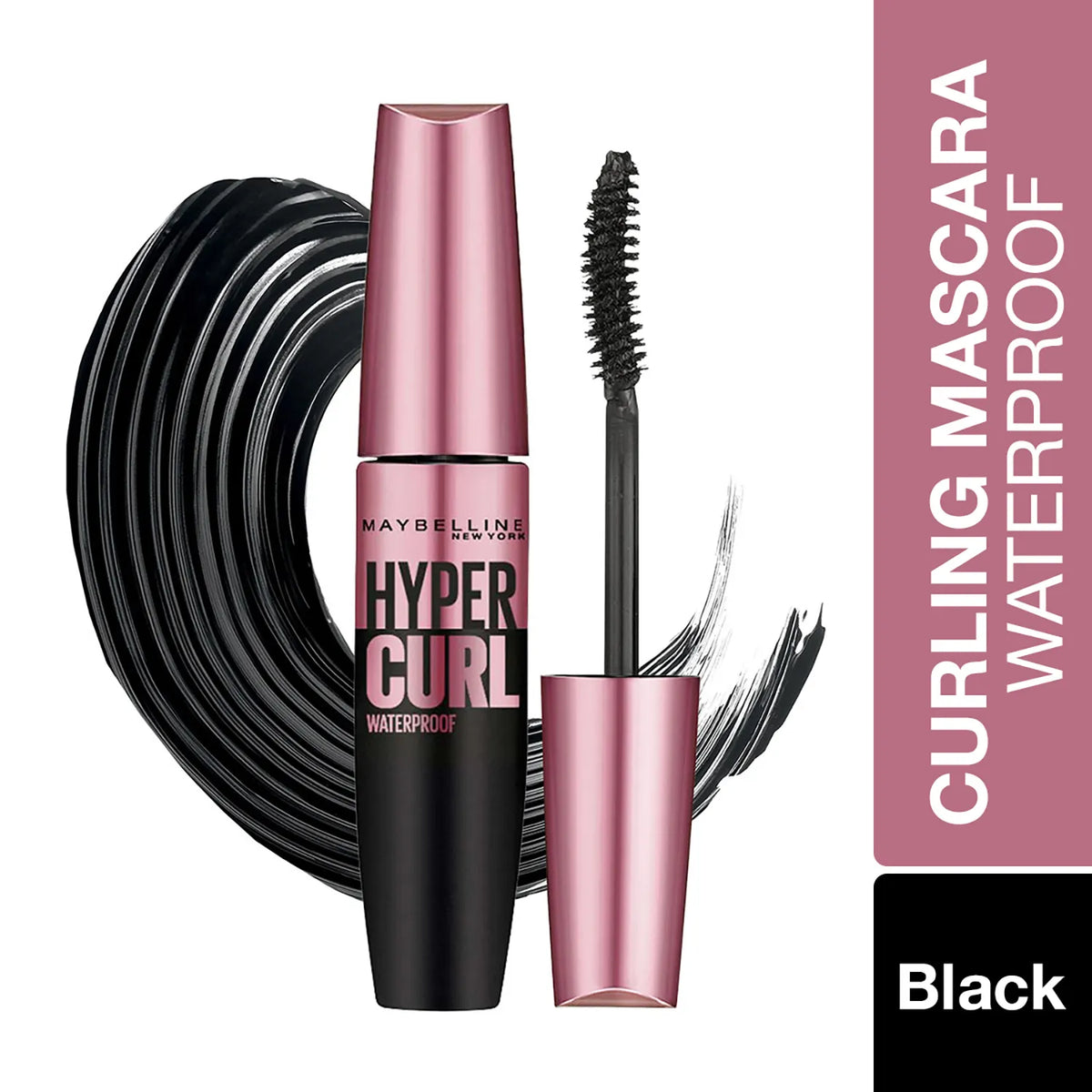 Maybelline New York Hyper Curl Waterproof Mascara - Very Black