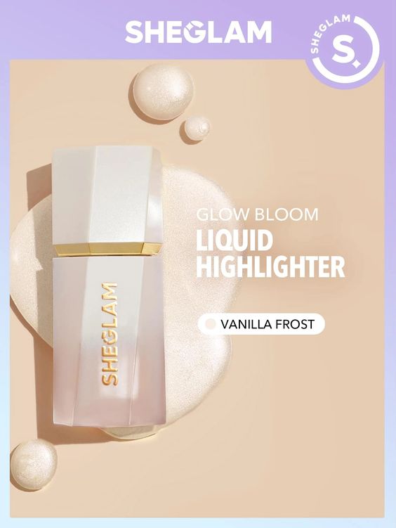 SheGlam Glow Bloom Liquid Highlighter-VANILLA FROST - Beauties Junction